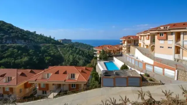 Alanya Kargıcak Deniz Manzaralı 3+2 Dubleks Satılık Daire