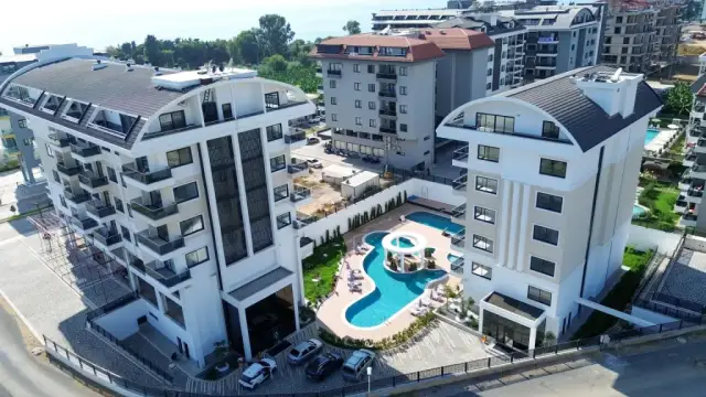 Kargıcak'ta Satılık Eşyalı 1+1 Daire
