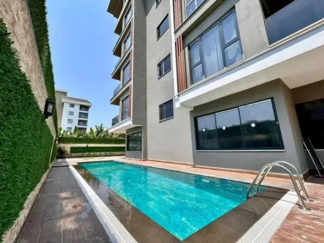 Kargıcak'ta Satılık 1+1 Daire Kapalı Havuzlu