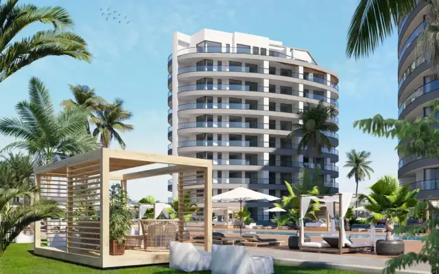 Moderne 1+1 Wohnung in Gaziveren, Lefke