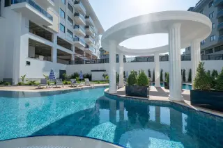 Alanya Kargıcak'ta Palmyra Residence 1+1 ve 2+1 Daireler · Fotoğraf 3