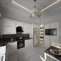Квартира 4+1 в Ортахисаре с видом на море и природу, 223 м² · Фото 25