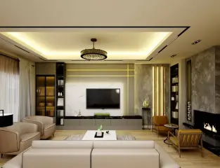 Квартира 4+1 в Ортахисаре с видом на море и природу, 223 м² · Фото 29