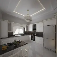 Квартира 4+1 в Ортахисаре с видом на море и природу, 223 м² · Фото 30