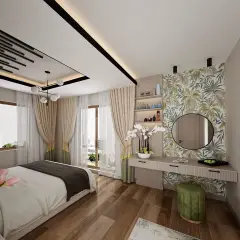 Квартира 4+1 в Ортахисаре с видом на море и природу, 223 м² · Фото 22