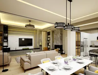 Квартира 4+1 в Ортахисаре с видом на море и природу, 223 м² · Фото 28