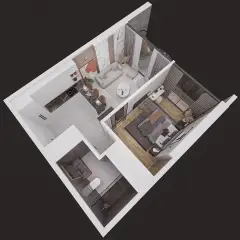Moderne 1+0 Wohnung in Aygün, İskele · Foto 36