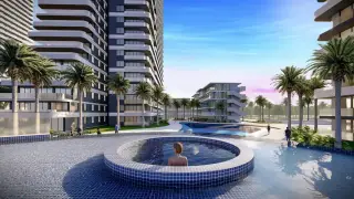 Moderne 1+0 Wohnung in Aygün, İskele · Foto 15