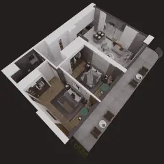 Moderne 1+0 Wohnung in Aygün, İskele · Foto 37