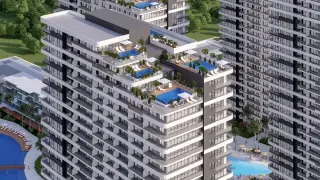 Moderne 1+0 Wohnung in Aygün, İskele · Foto 18
