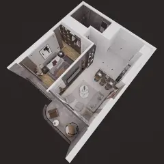 Moderne 1+0 Wohnung in Aygün, İskele · Foto 35