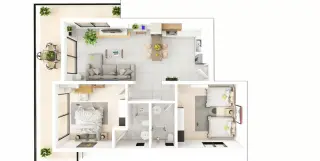 Квартира 1+0 в новом районе Исkele, 51 м² · Фото 24