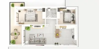 Квартира 1+0 в новом районе Исkele, 51 м² · Фото 27