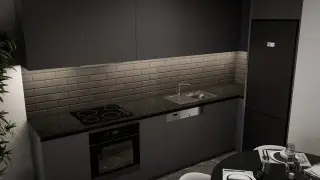Modern gestaltete 1+0 Wohnung in Ötüken, İskele · Foto 20