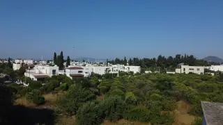 Bodrum Turgutreis'te Şehir Manzaralı 18.000 m² Arsa · Fotoğraf 4