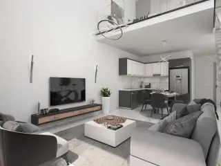 Moderne 1+0 Wohnung in Girne Karaağaç mit Balkon · Foto 21