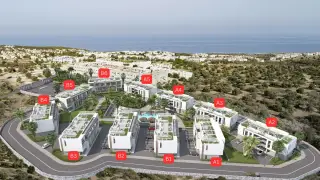 Moderne 1+0 Wohnung in Girne Karaağaç mit Balkon · Foto 19