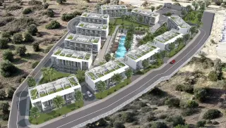 Moderne 1+0 Wohnung in Girne Karaağaç mit Balkon · Foto 11