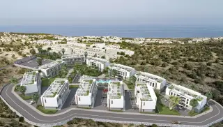 Moderne 1+0 Wohnung in Girne Karaağaç mit Balkon · Foto 12