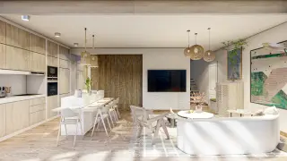 İskele Yeni İskele 1+1 Daire Deniz ve Doğa Manzaralı · Fotoğraf 15