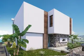 Girne Bahçeli'de Özel Havuzlu 3+1 Villa, Deniz Manzaralı · Fotoğraf 2