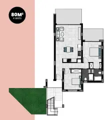 2+1 Wohnung in Girne Esentepe mit Meer- und Waldblick · Foto 10