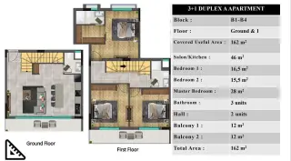 Yeni İskele'de 1+1 Dubleks Daire · Fotoğraf 23