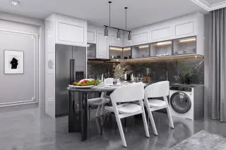 Yeni İskele'de 1+1 Dubleks Daire · Fotoğraf 16