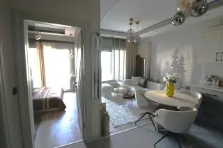 Mersin Mezitli Akdeniz Mahallesi 1+1 Modern Daire · Fotoğraf 16