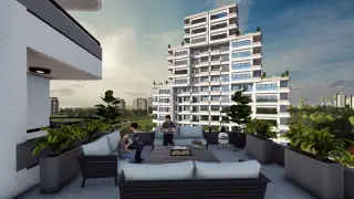 1+1 Wohnung mit Terrasse in Mezitli Deniz, Mersin · Foto 6