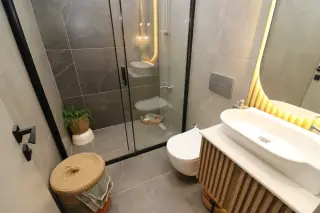 1+1 Wohnung mit Terrasse in Mezitli Deniz, Mersin · Foto 44