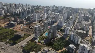 1+1 Wohnung mit Terrasse in Mezitli Deniz, Mersin · Foto 12