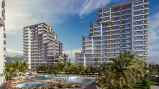 1+1 Wohnung mit Terrasse in Mezitli Deniz, Mersin · Foto 10