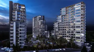 1+1 Wohnung mit Terrasse in Mezitli Deniz, Mersin · Foto 14