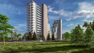 1+1 Wohnung mit Terrasse in Mezitli Deniz, Mersin · Foto 5