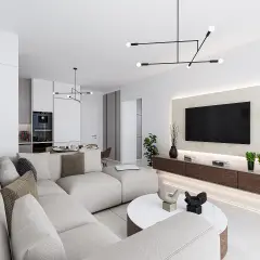 Wohnung in Yeni İskele mit 1+0 Grundriss · Foto 16