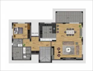 Trabzon Ortahisar'da 4+1 Modern Tasarımlı Villa · Fotoğraf 40