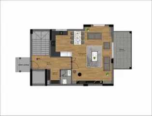 Trabzon Ortahisar'da 4+1 Modern Tasarımlı Villa · Fotoğraf 39