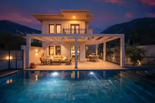 4+1 Villa for Sale in Ölüdeniz, Fethiye, Muğla · Photo 5
