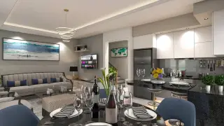 Alanya Ishakli 1+1 Apartment with View on 4th Floor · Photo 13