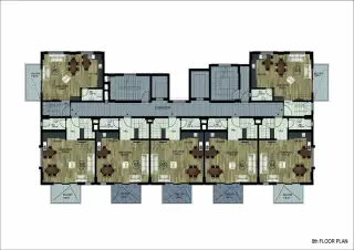 Alanya Ishakli 1+1 Apartment with View on 4th Floor · Photo 31