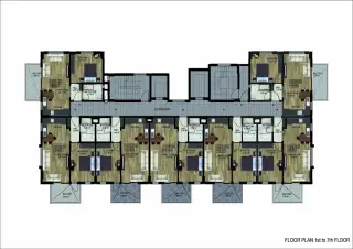 Alanya Ishakli 1+1 Apartment with View on 4th Floor · Photo 30