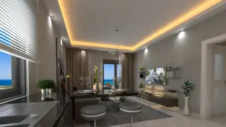 Alanya Ishakli 1+1 Apartment with View on 4th Floor · Photo 14
