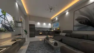 Alanya Ishakli 1+1 Apartment with View on 4th Floor · Photo 11