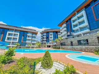 1+1 Sea View Apartment in Kestel, Alanya · Photo 7