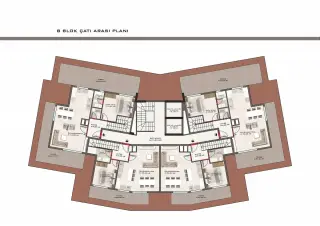 1+1 Sea View Apartment in Kestel, Alanya · Photo 40