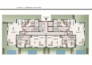 1+1 Sea View Apartment in Kestel, Alanya · Photo 42