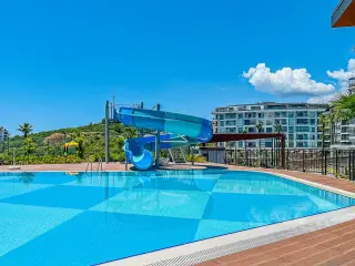 1+1 Sea View Apartment in Kestel, Alanya · Photo 8