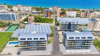 Möblierte 1+1 Wohnung in Kargıcak, 200 Meter zum Meer · Foto 4