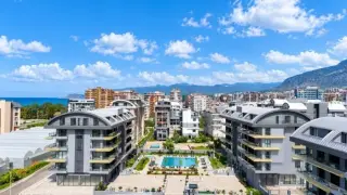 Möblierte 1+1 Wohnung in Kargıcak, 200 Meter zum Meer · Foto 2